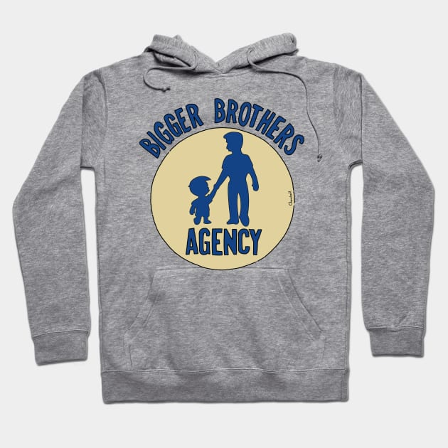 Bigger brothers agency Hoodie by TeeAguss